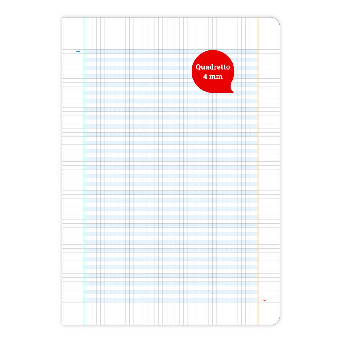 MAXI QUADERNO A4 INLINEA Q4 5PZ