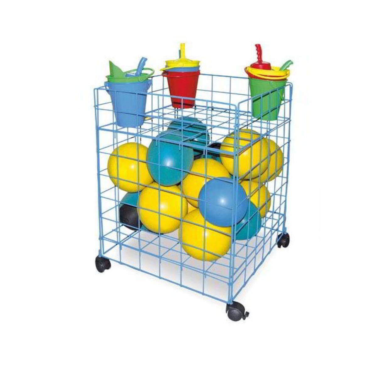 CONTENITORE METALLO PER PALLONI