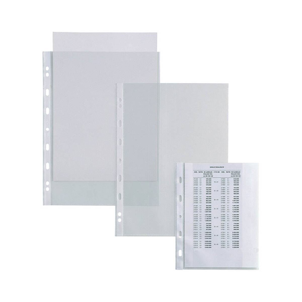 BUSTE FORATE 22X30 9/100 B/A  - 50PZ.