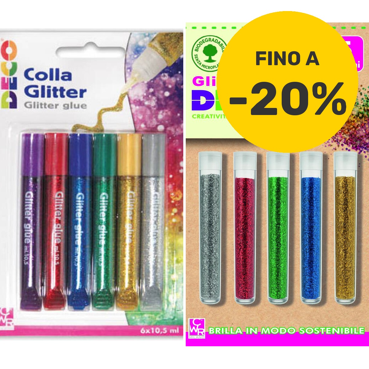 Kit Glitter — il laboratorio che brilla