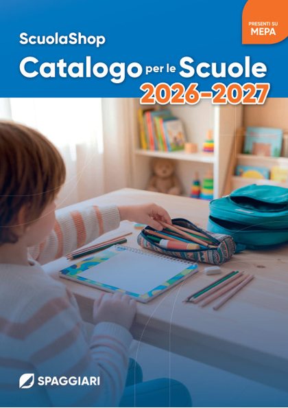 Copertina Catalogo generale 2026-2027