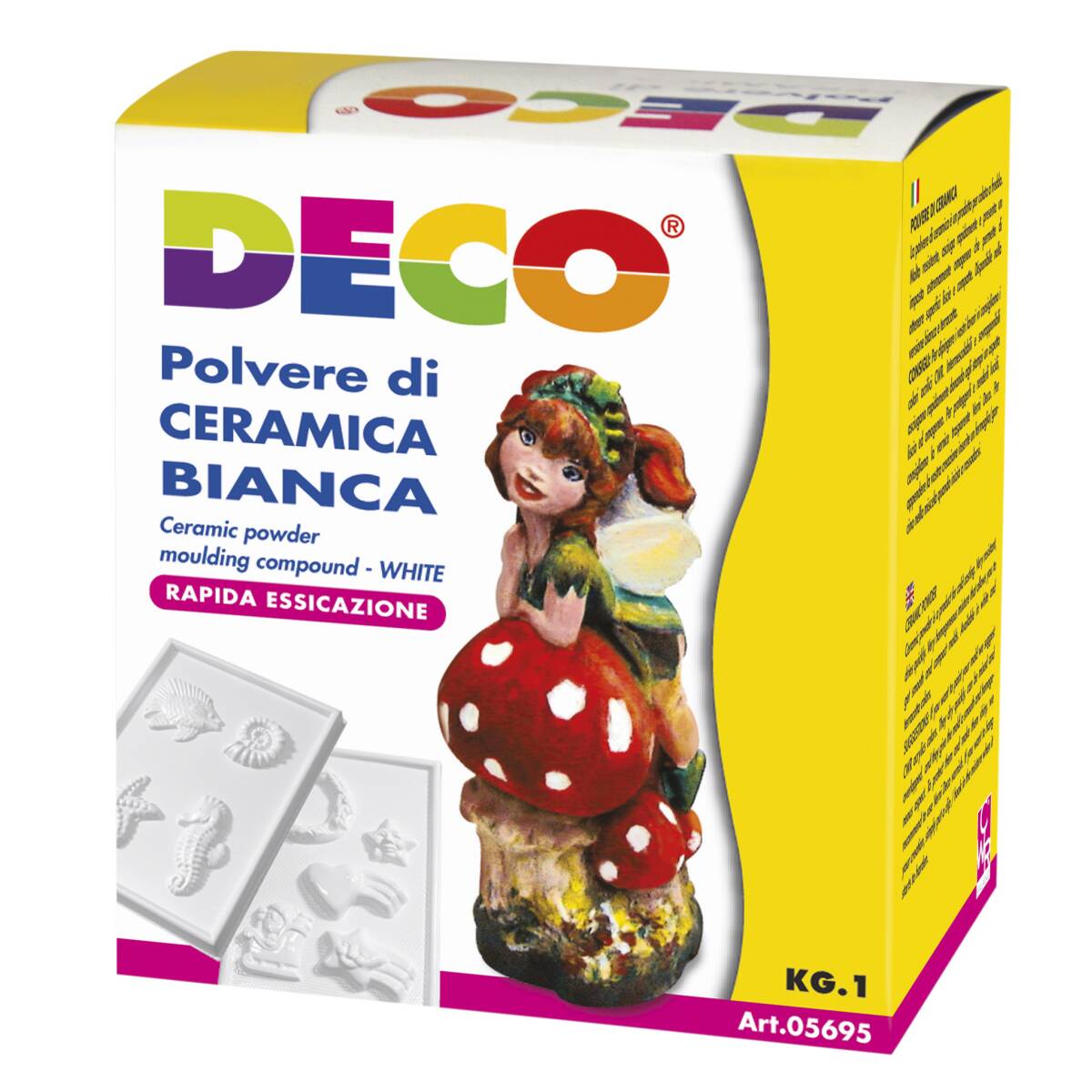 POLVERE DI CERAMICA BIANCA 1KG