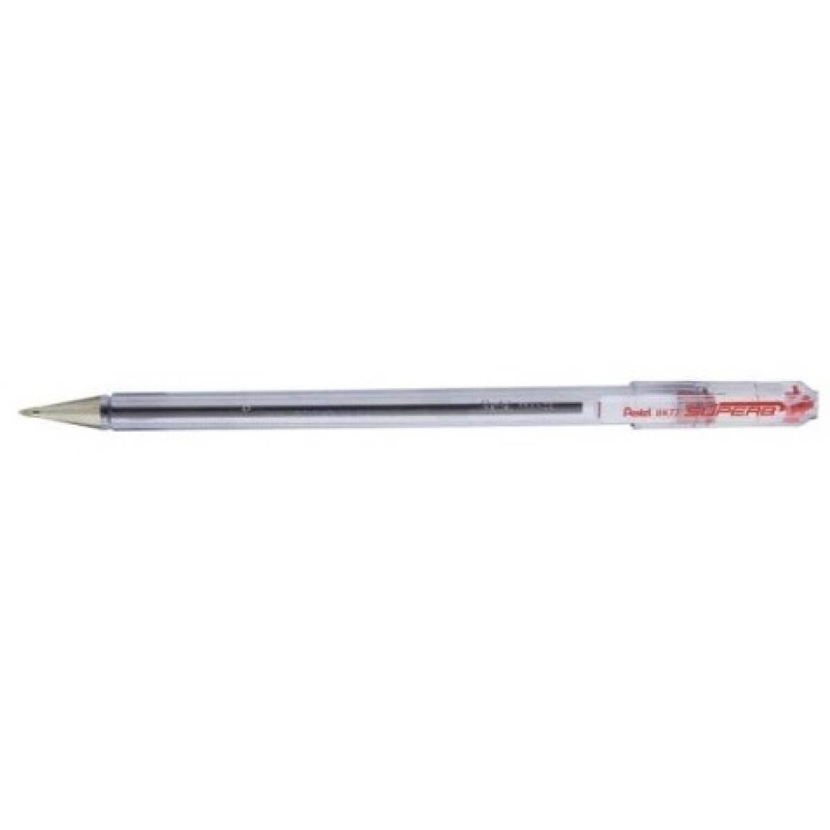 PENNA SFERA SUPERB PENTEL BK77 ROSSO