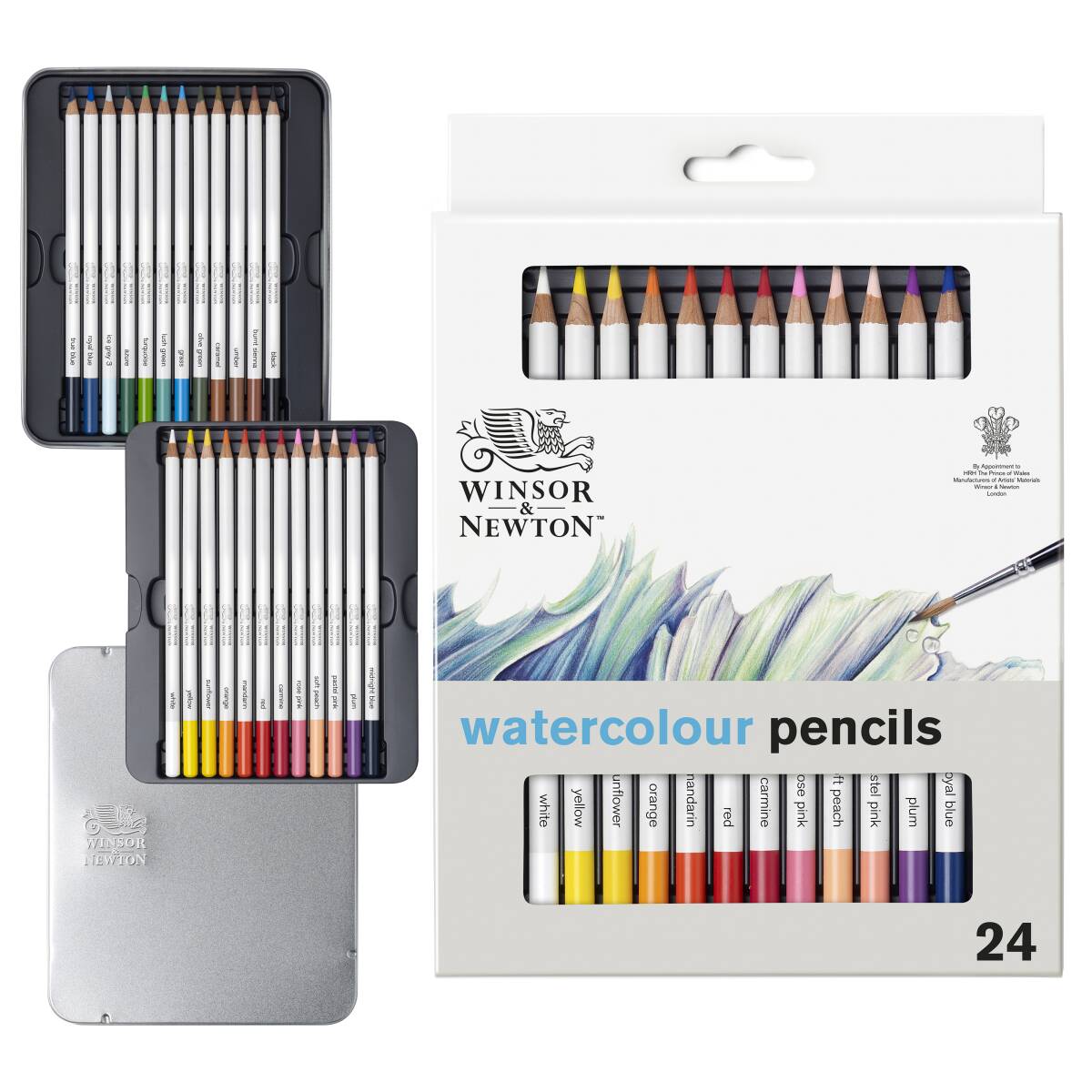 PASTELLI ACQUARELLABILI  WINSOR & NEWTON 24PZ.