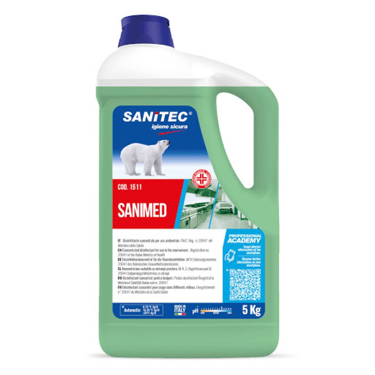 SANIMED DISINFETTANTE MULTISUPERICIE 5KG