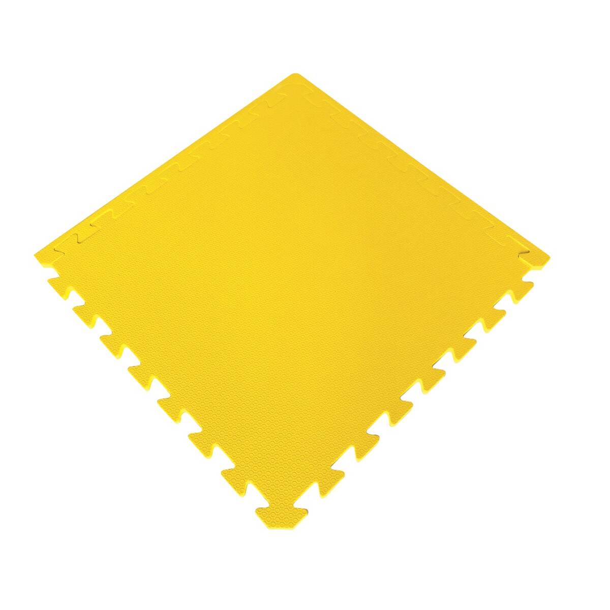 TAPPETO BIFAC.100X100 GIALLO