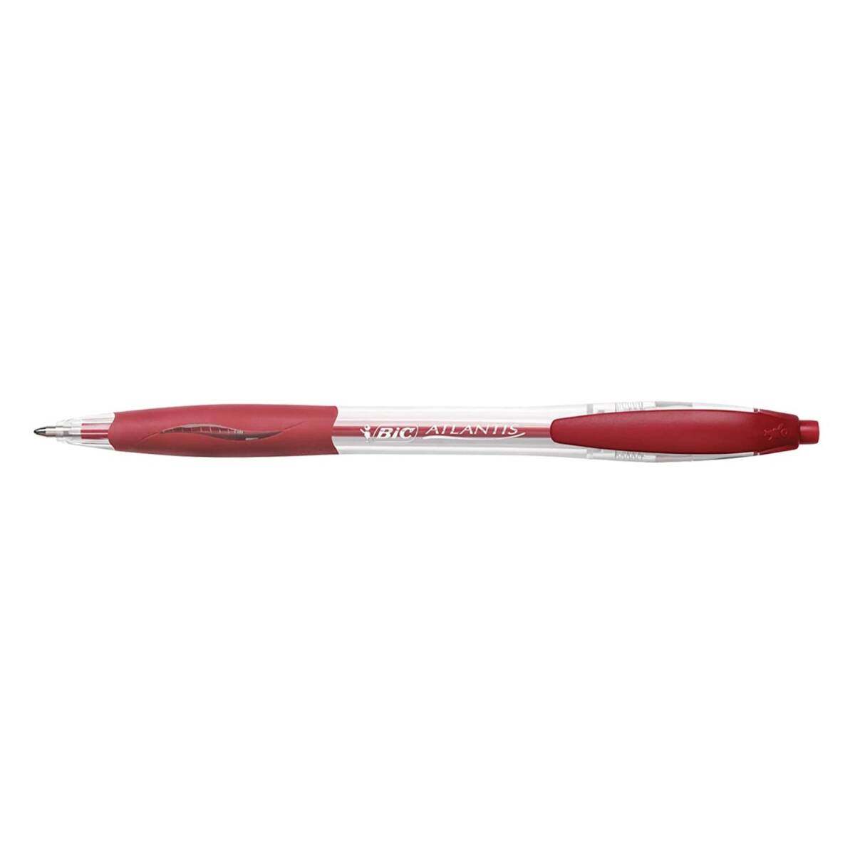 PENNA BIC ATLANTIS ROSSO PUNTA
