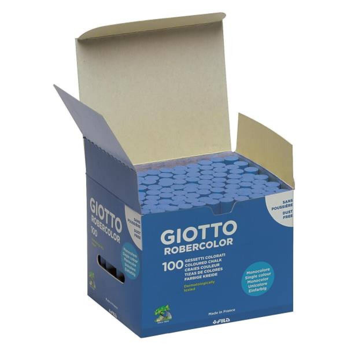 GESSI COLORATI BLU SCAT 100 PZ.