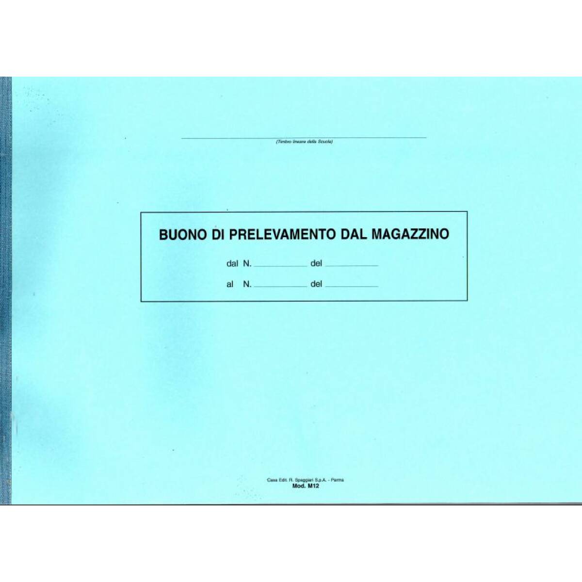 BUONO PRELEVAM.MAGAZZINO-BL.50ff traf.staccabili