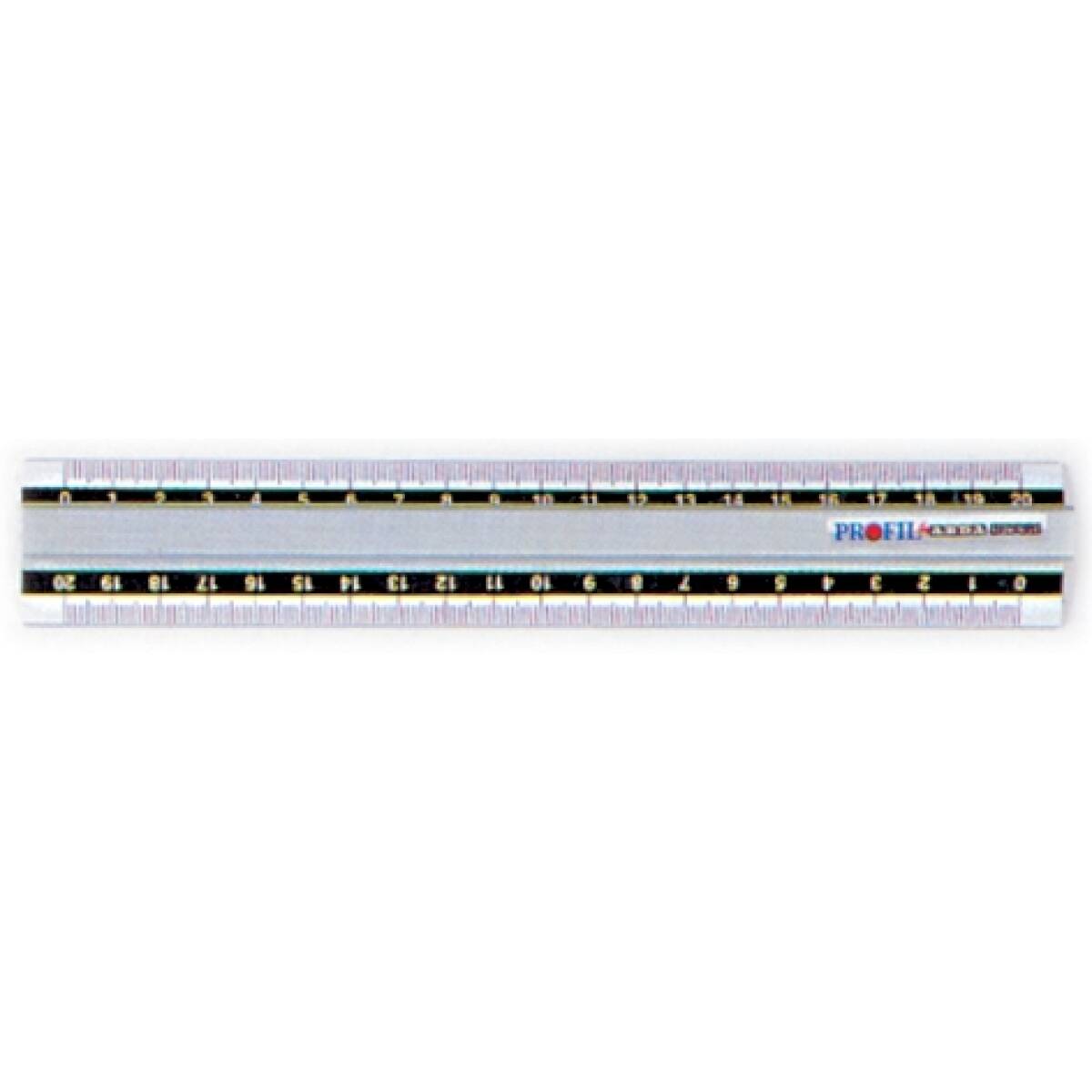 TRIPLO DECIMETRO C/IMPUG.ALLUMINIO