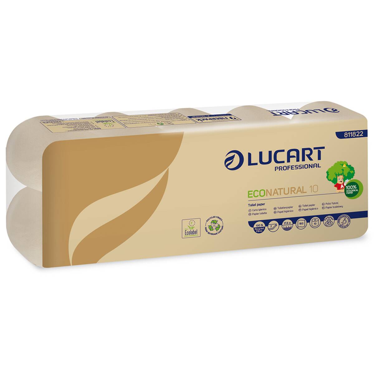 CARTA IGIENICA 2 VELI ECONATURAL - 10PZ.