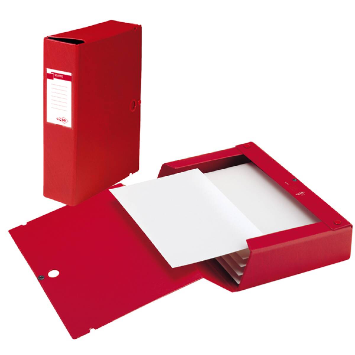 SCAT.ARCH.SCATTO 40 COLPAN  ROSSO