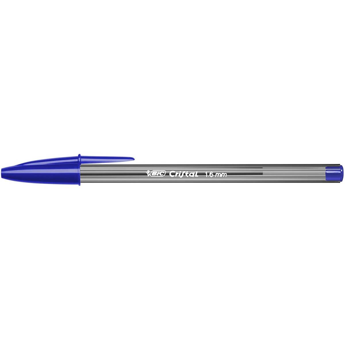 PENNA SFERA BIC CRISTAL P. LARGE BLU
