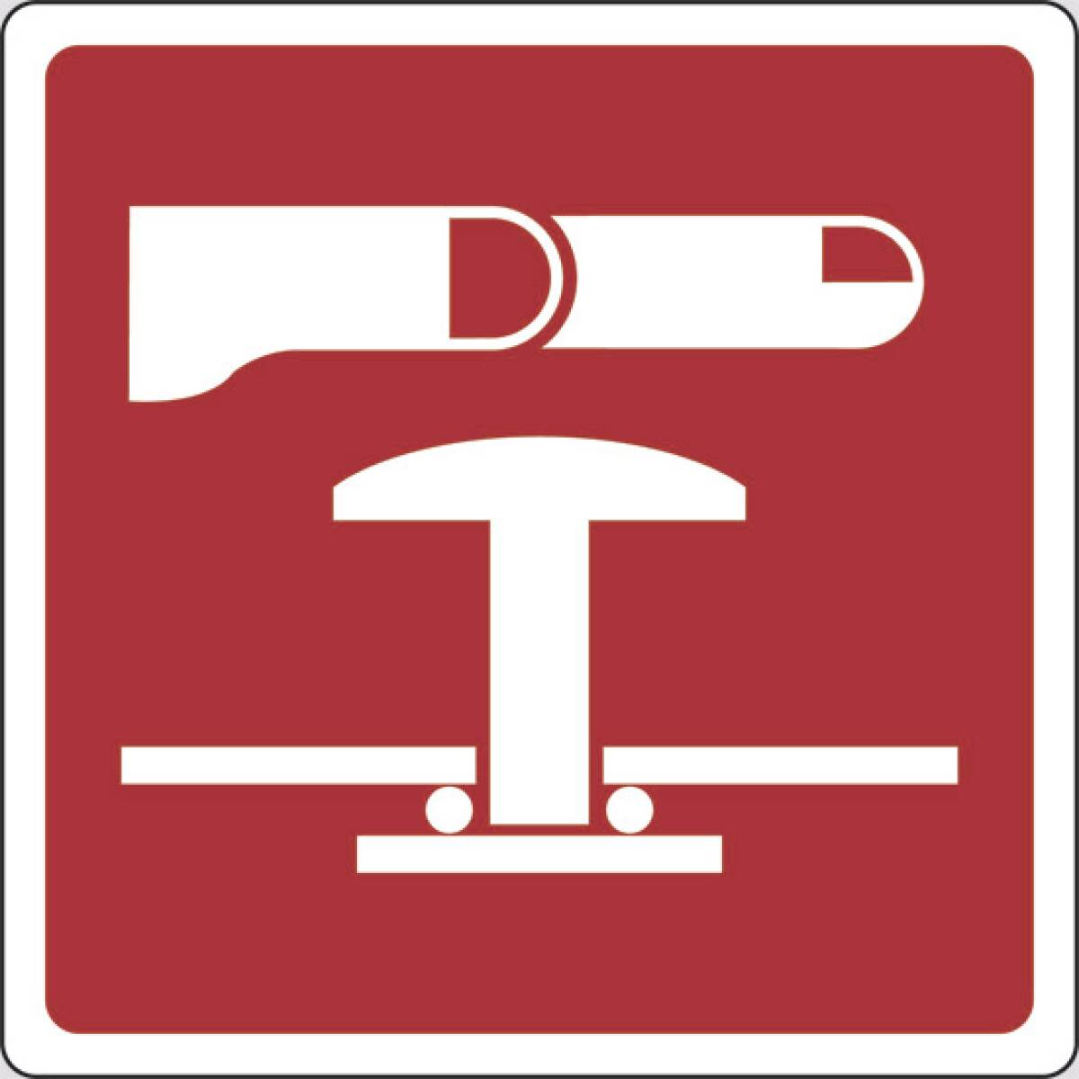 CARTELLO STOP EMERGENZA ALLUM.