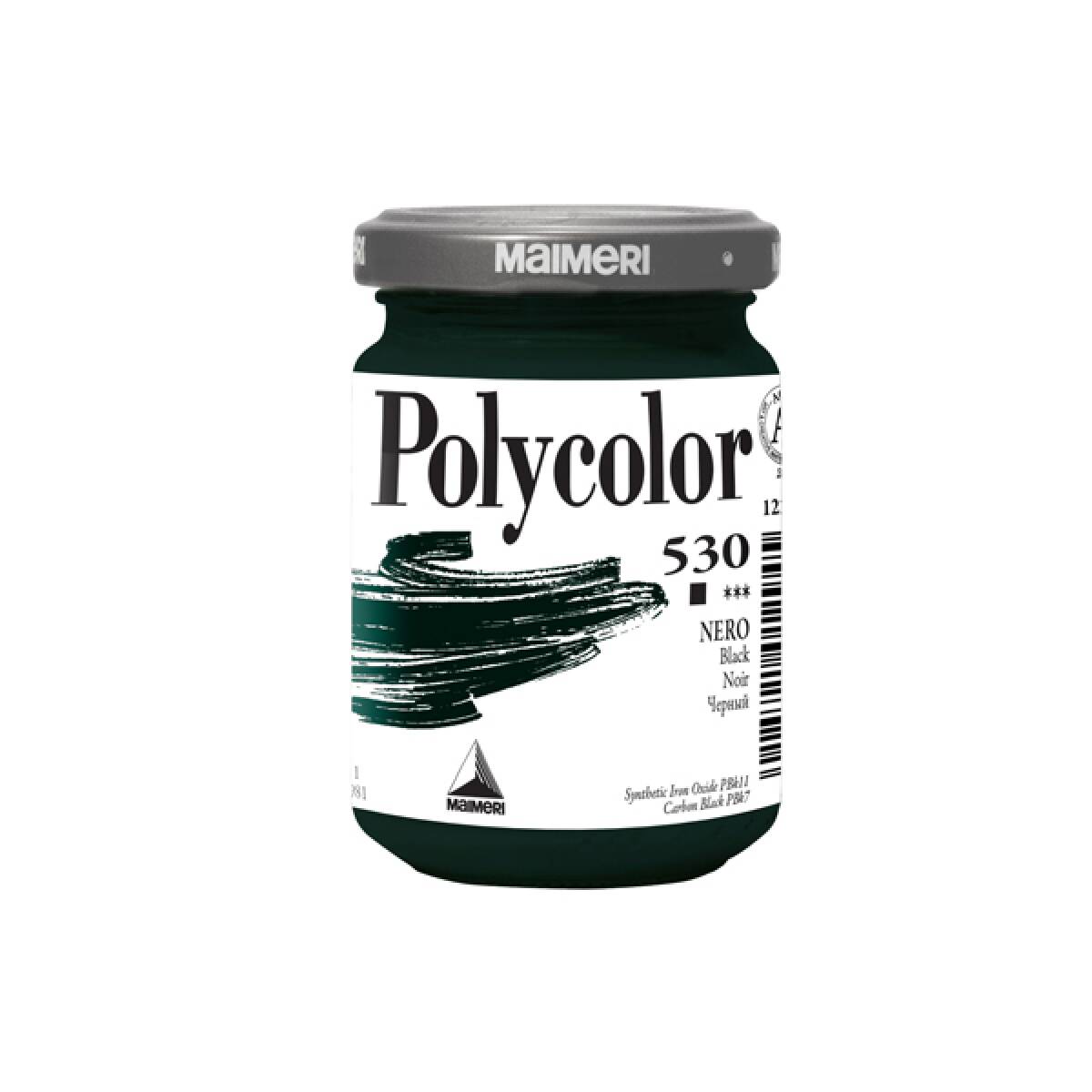 POLYCOLOR ACRILICO MAIMERI 140ML. NERO