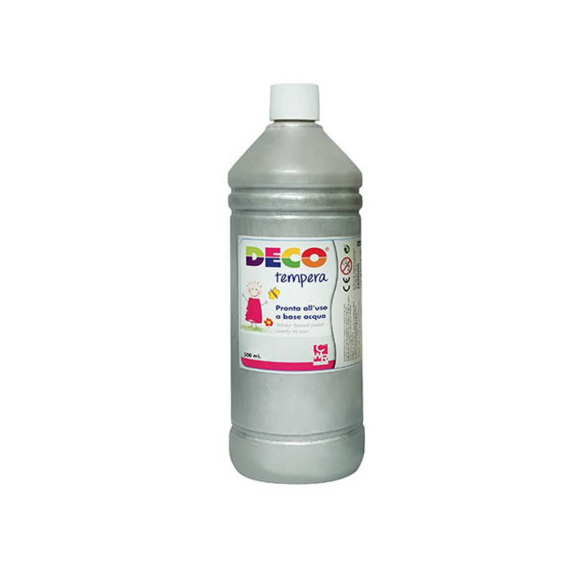TEMPERA LIQUIDA 500 ml. ARGENTO
