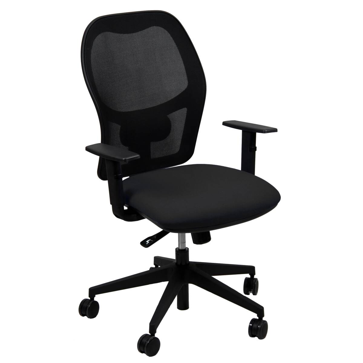 SEDUTA ERGONOMICA SEMI-DIREZIONALE NERO