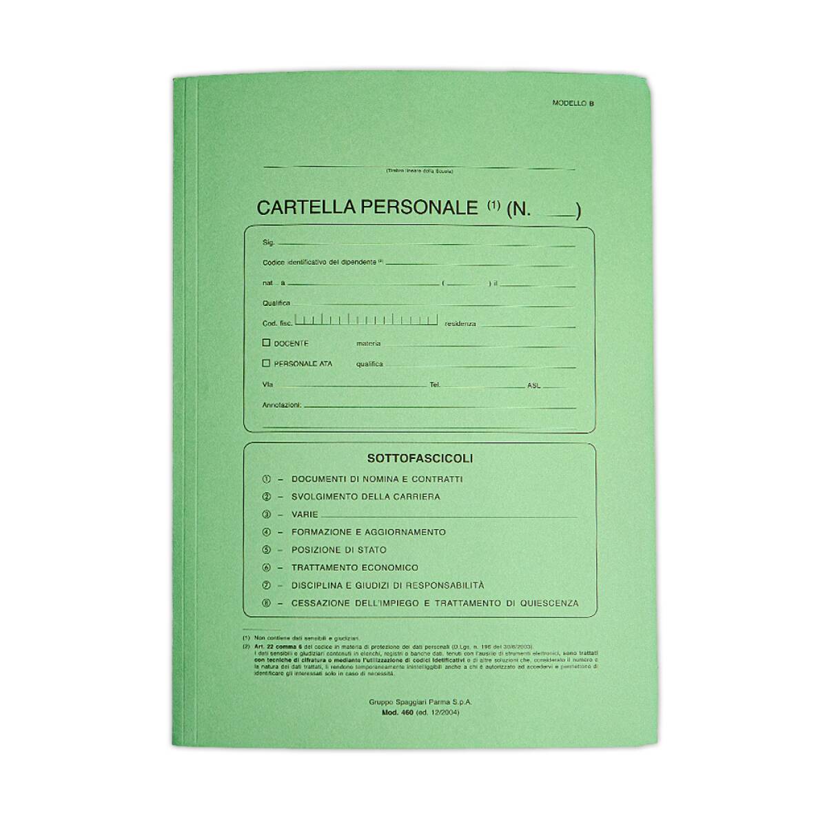 OFF.SPEC.FASCICOLO PERSONALE