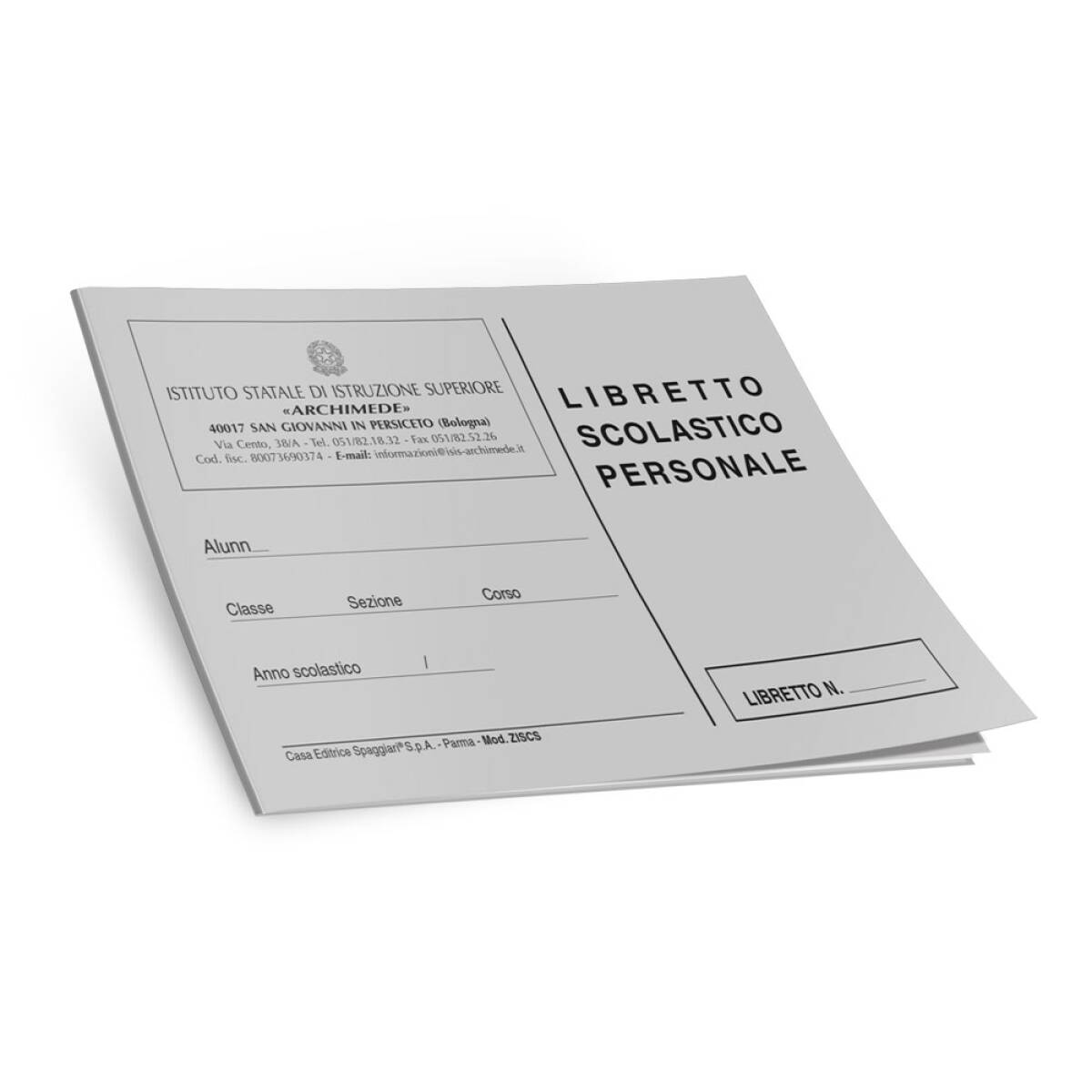 LIBRETTO GIUSTIFICAZ.ASSENZE - GRIGIO