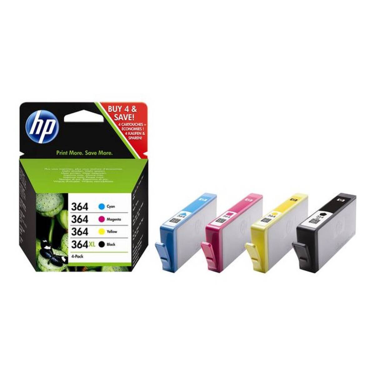 N9J73A MULTIPACK HP 364 B/C/M/Y
