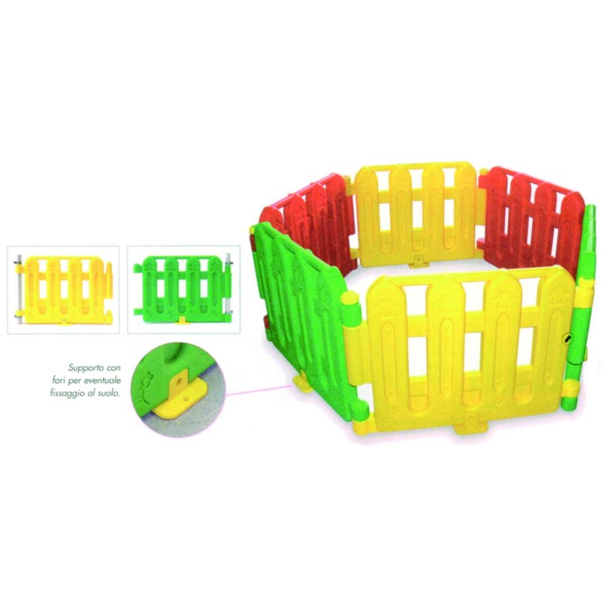 DIVISORI ACRILICI COLORATI 6PZ. CM.80X56