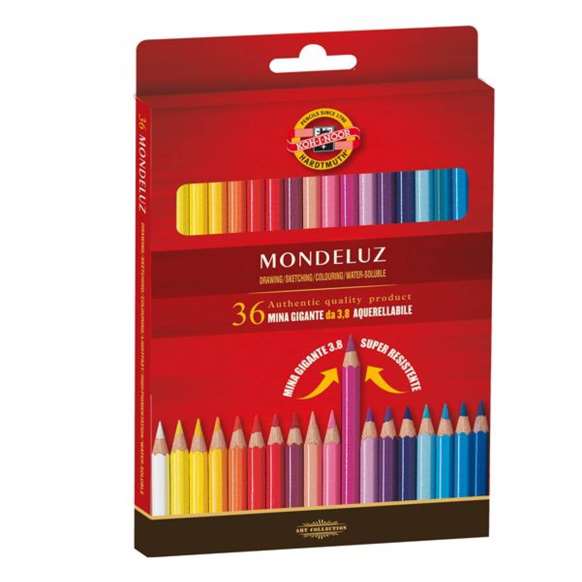 PASTELLO ACQUARELLO 36 COL.KOH-I-NOOR