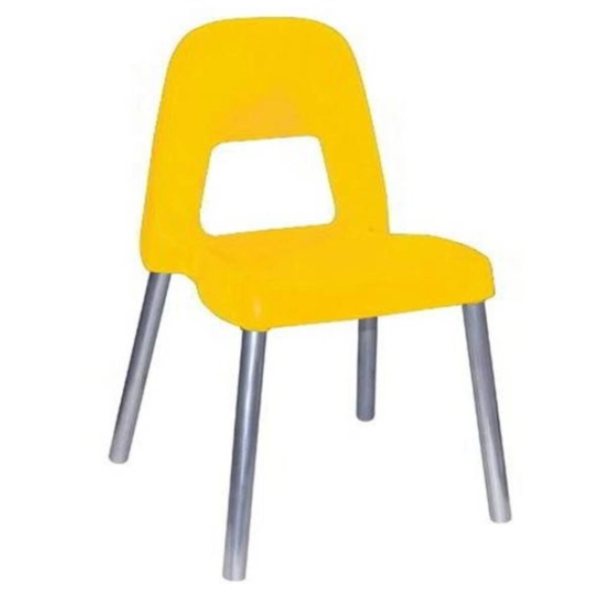 SEDIA PIUMA GIALLO