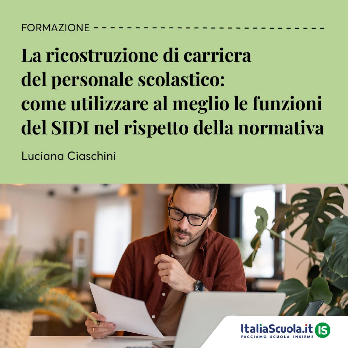 19/03 La ricostruzione di carriera - reg