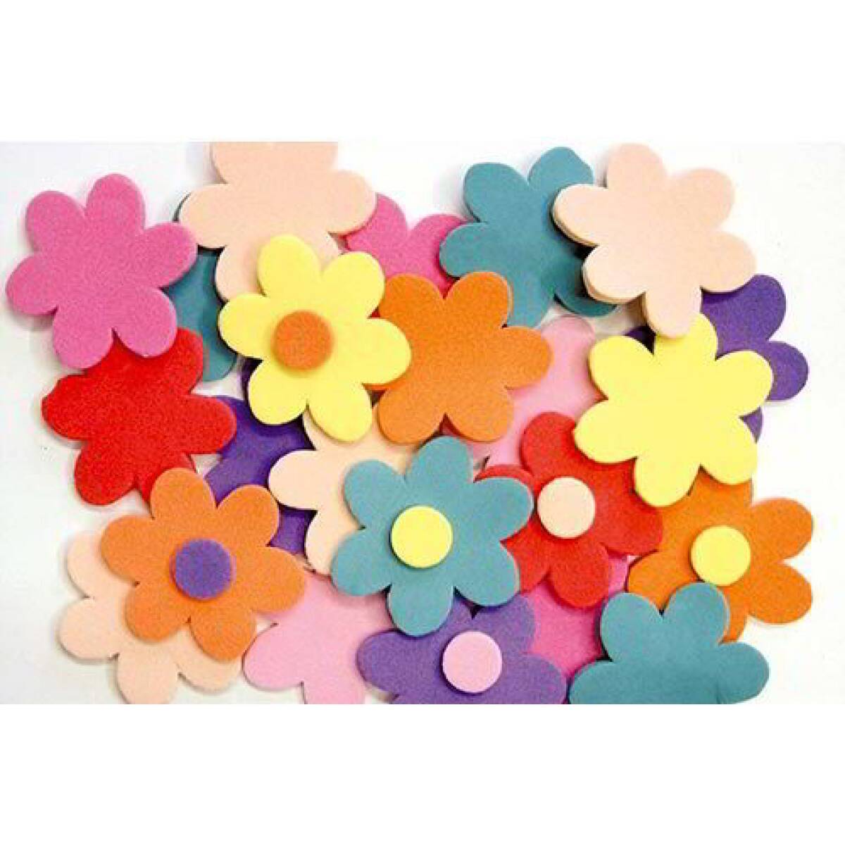 SAGOME 40 FIORI GOMMA CREPP