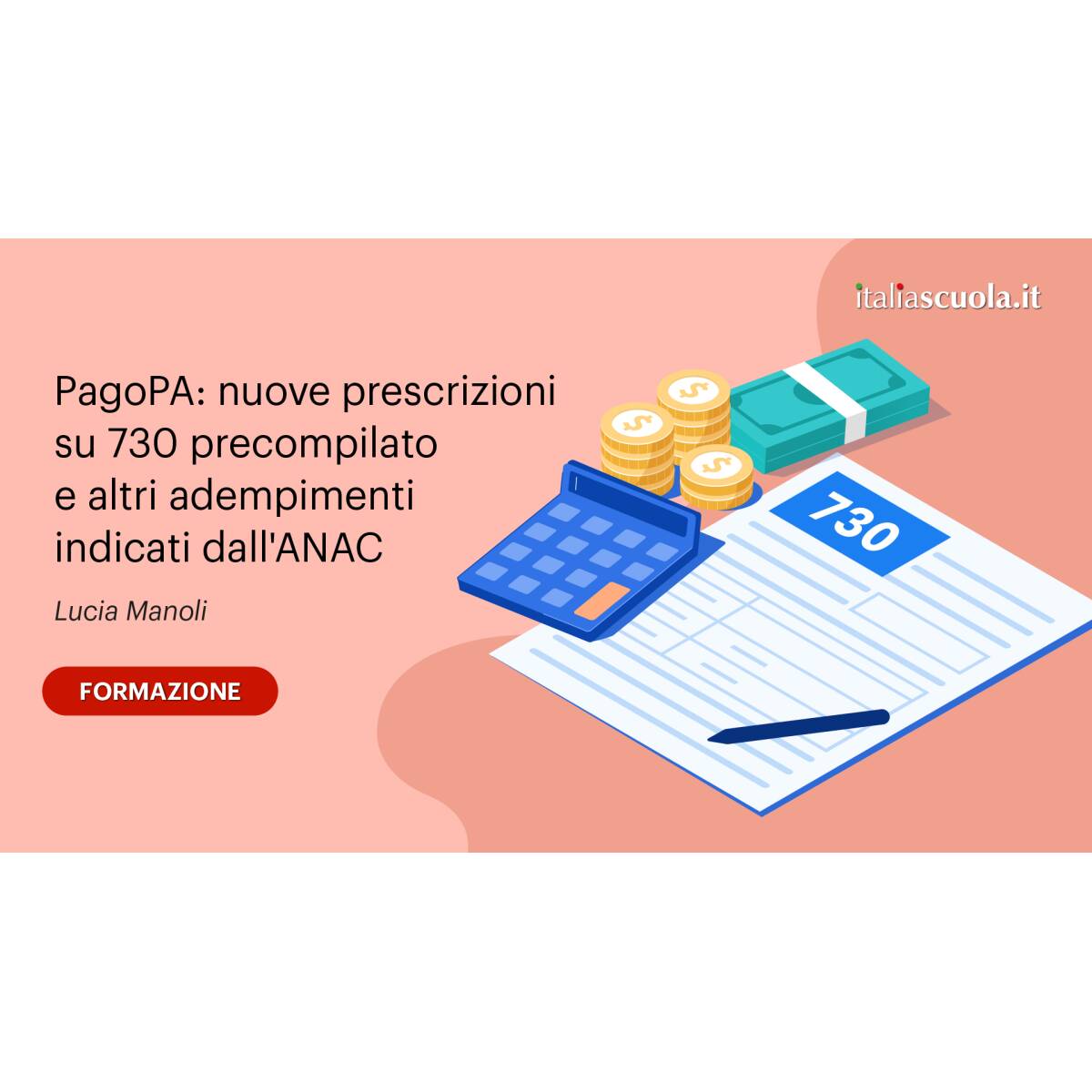 05/04 PagoPA nuove prescrizioni su 730- reg