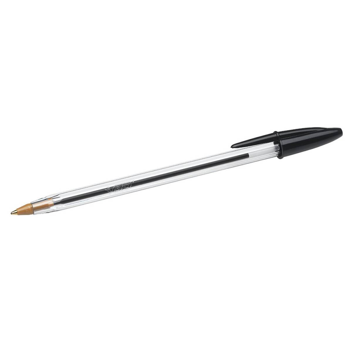 PENNA SFERA BIC CRISTAL P.MED NERA