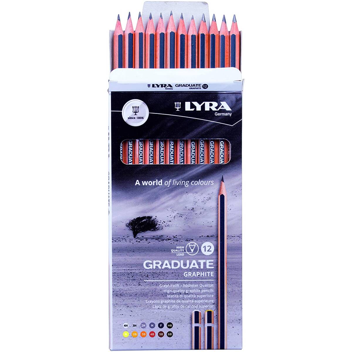 MATITE GRADAZIONI ASS. - 12PZ. SCATOLA M