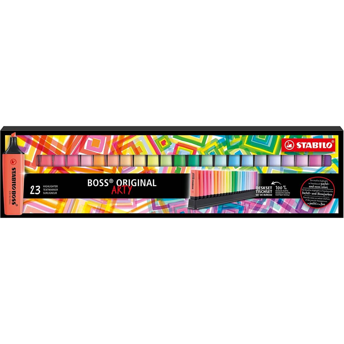 EVIDENZIATORI STABILO SET 23 PZ.