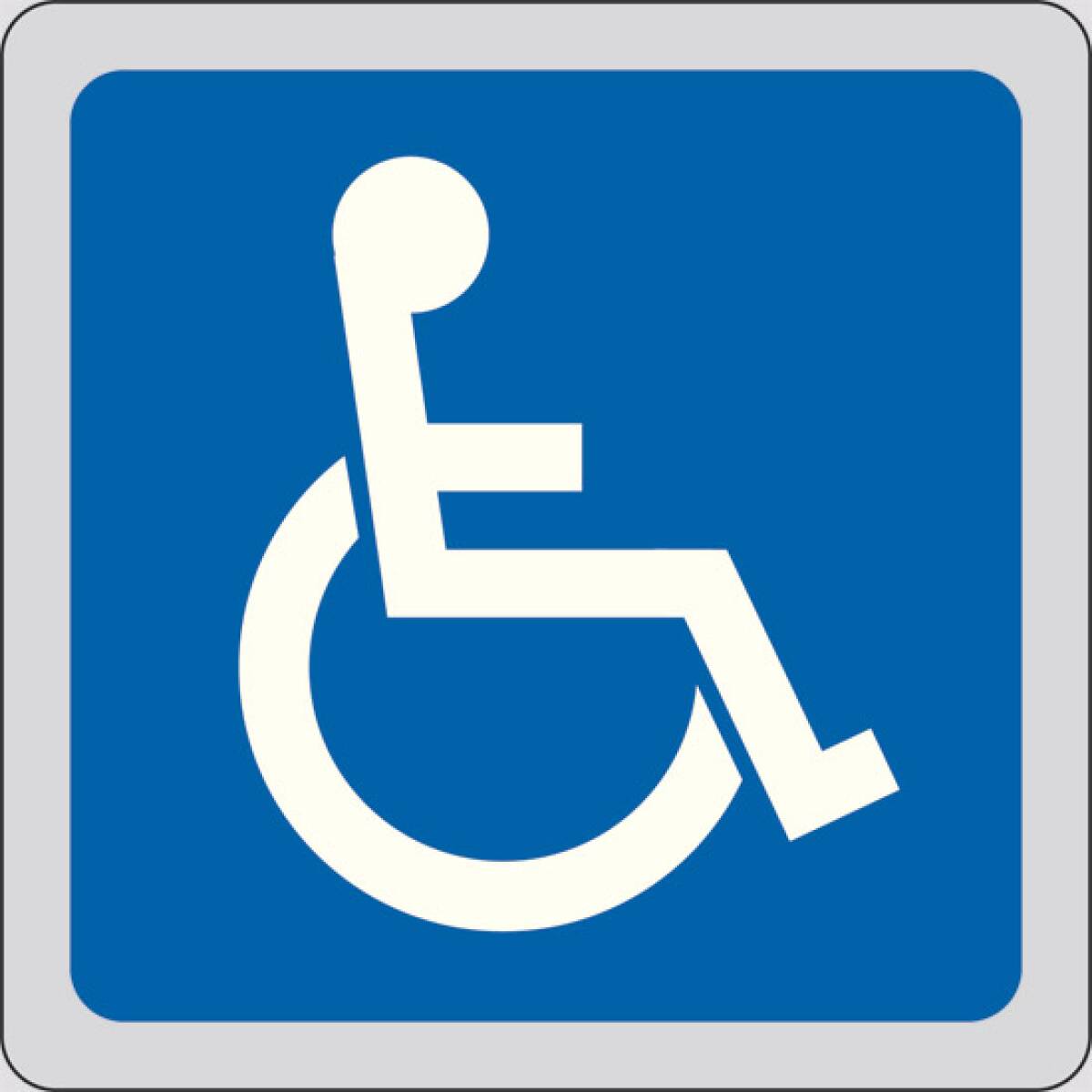 ADESIVO DISABILI 16,5X16,5