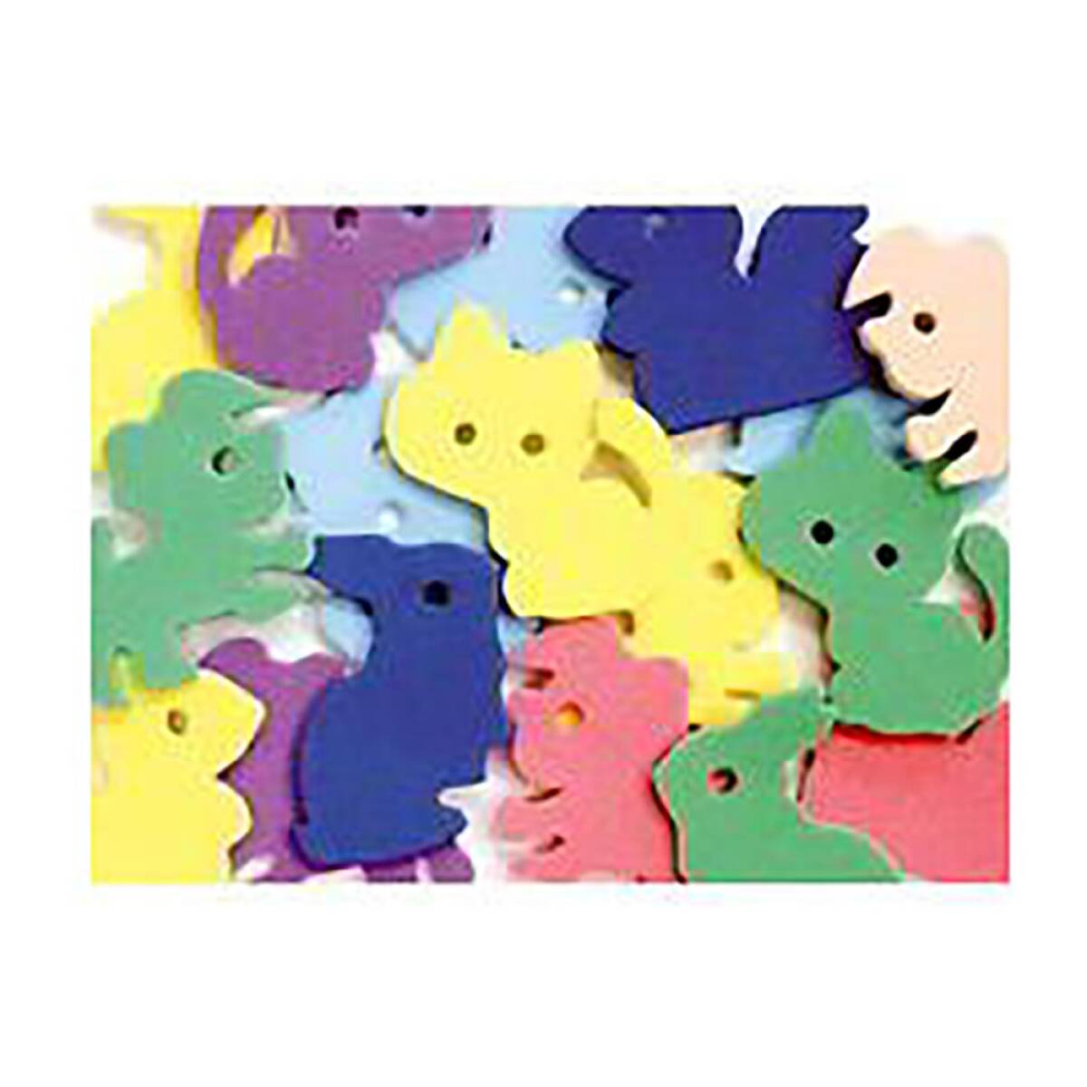 SAGOME 32 ANIMALI GOMMA CREPP