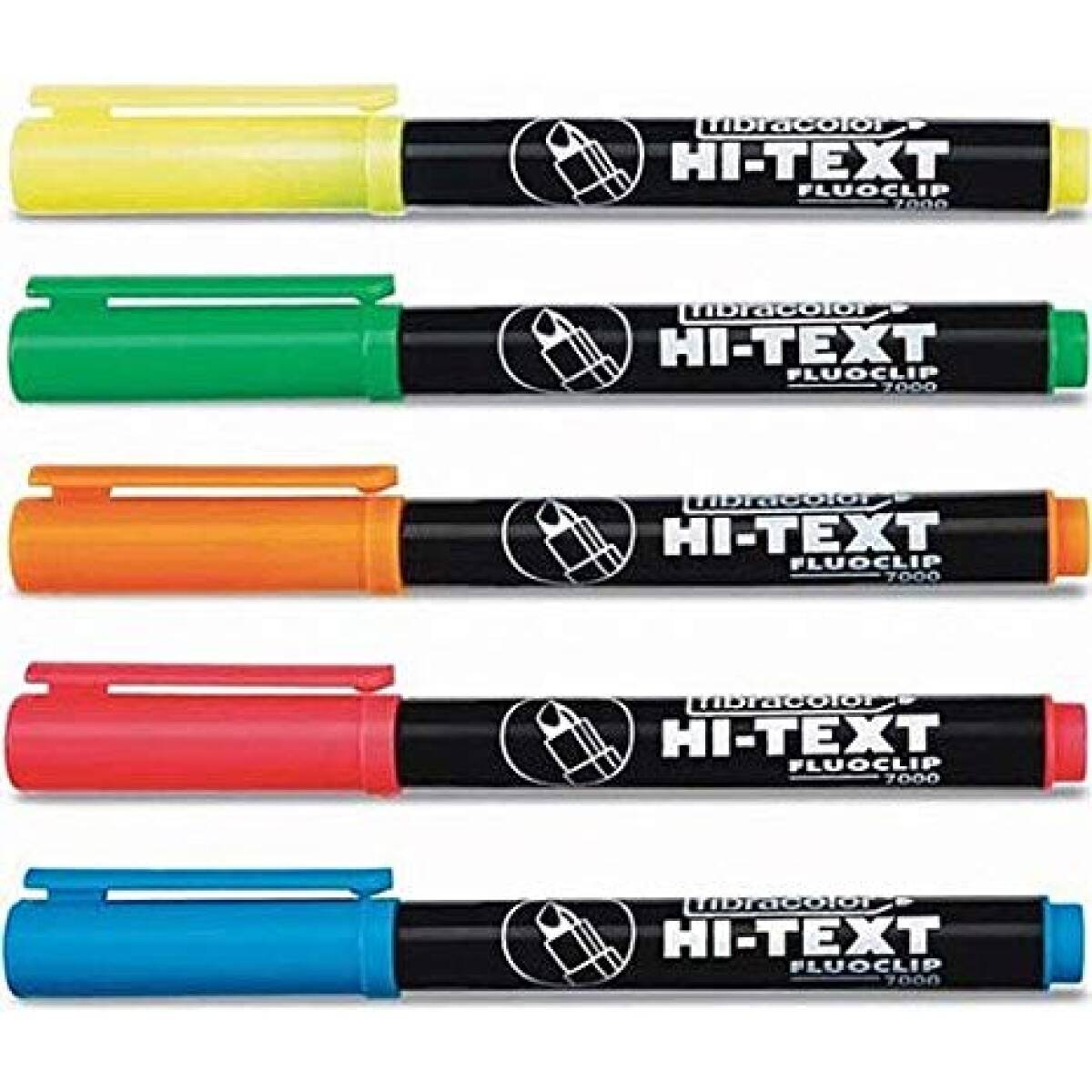 EVIDENZIATORE  FLUOCLIP ARANCIONE - 12PZ.