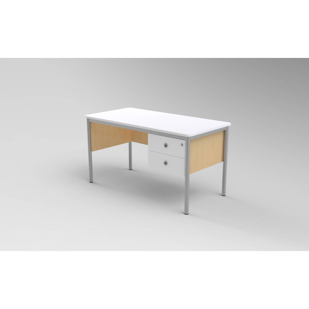 CATTEDRA CON 2 CASSETTI CM. 140X70X76H.