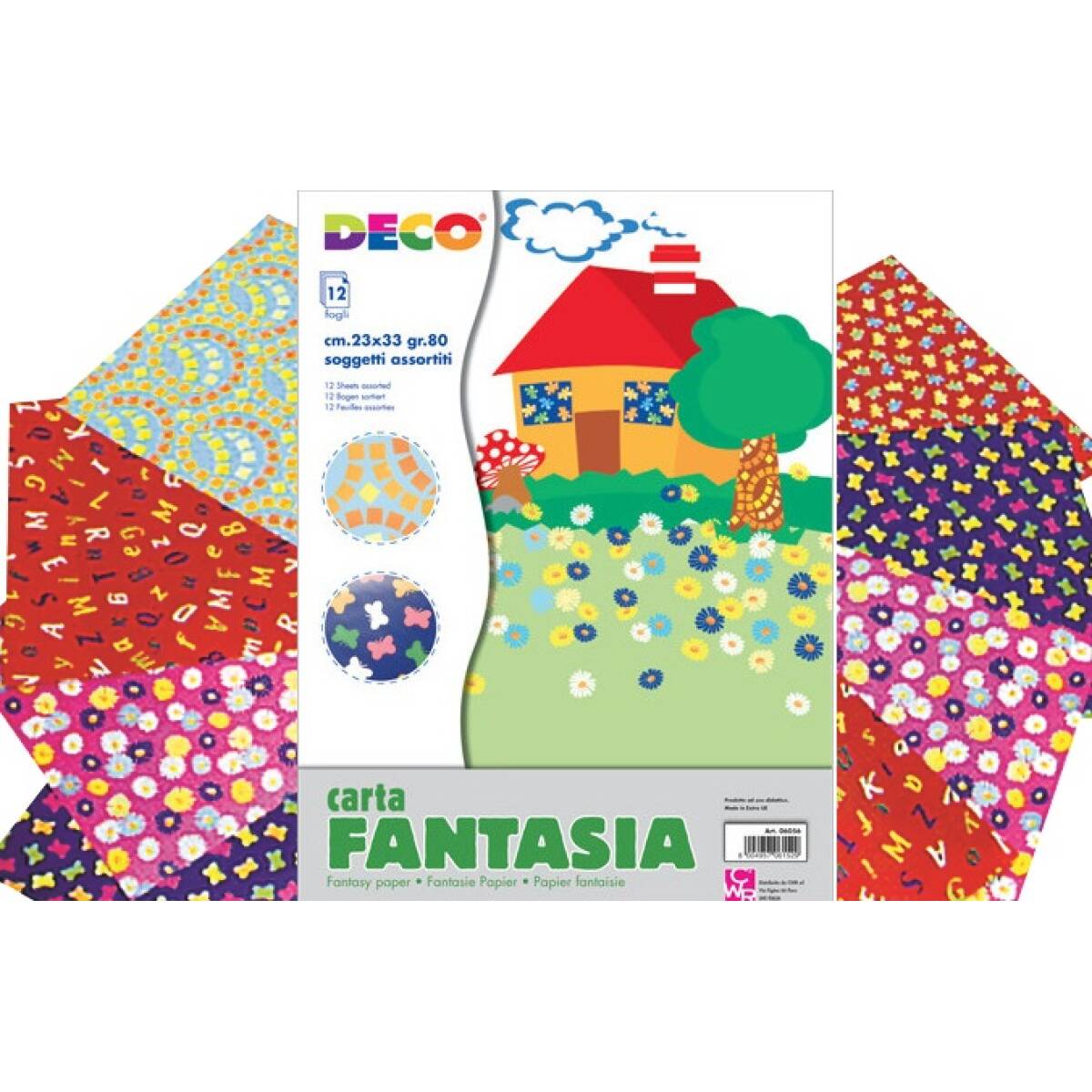 CARTONC FANTASIA GR300 49,5X68 10FG.