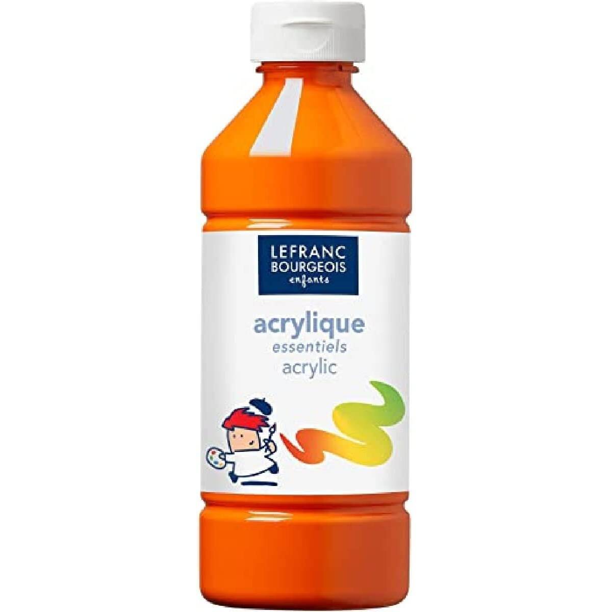 COLORE ACRILICO OPACO 500ML. ARANCIO