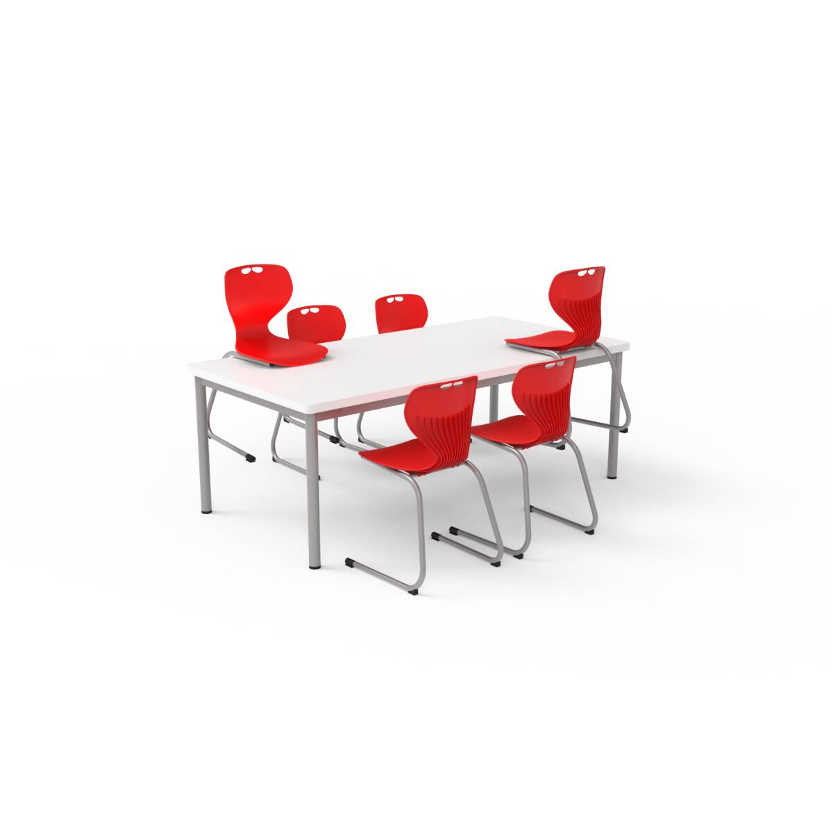 TAVOLO RETTANGOLARE 180 x 80 X76H.