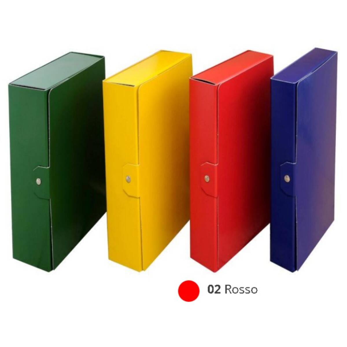 CART.PORTAPROG.3 BOTTONI 10 CM.VERDE