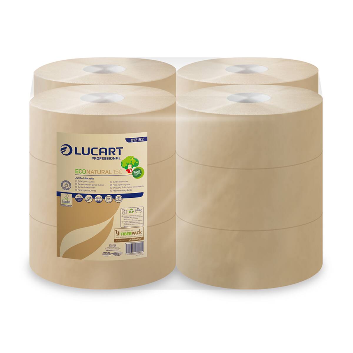 CARTA IGIENICA MINI JUMBO 150MT ECO 12PZ