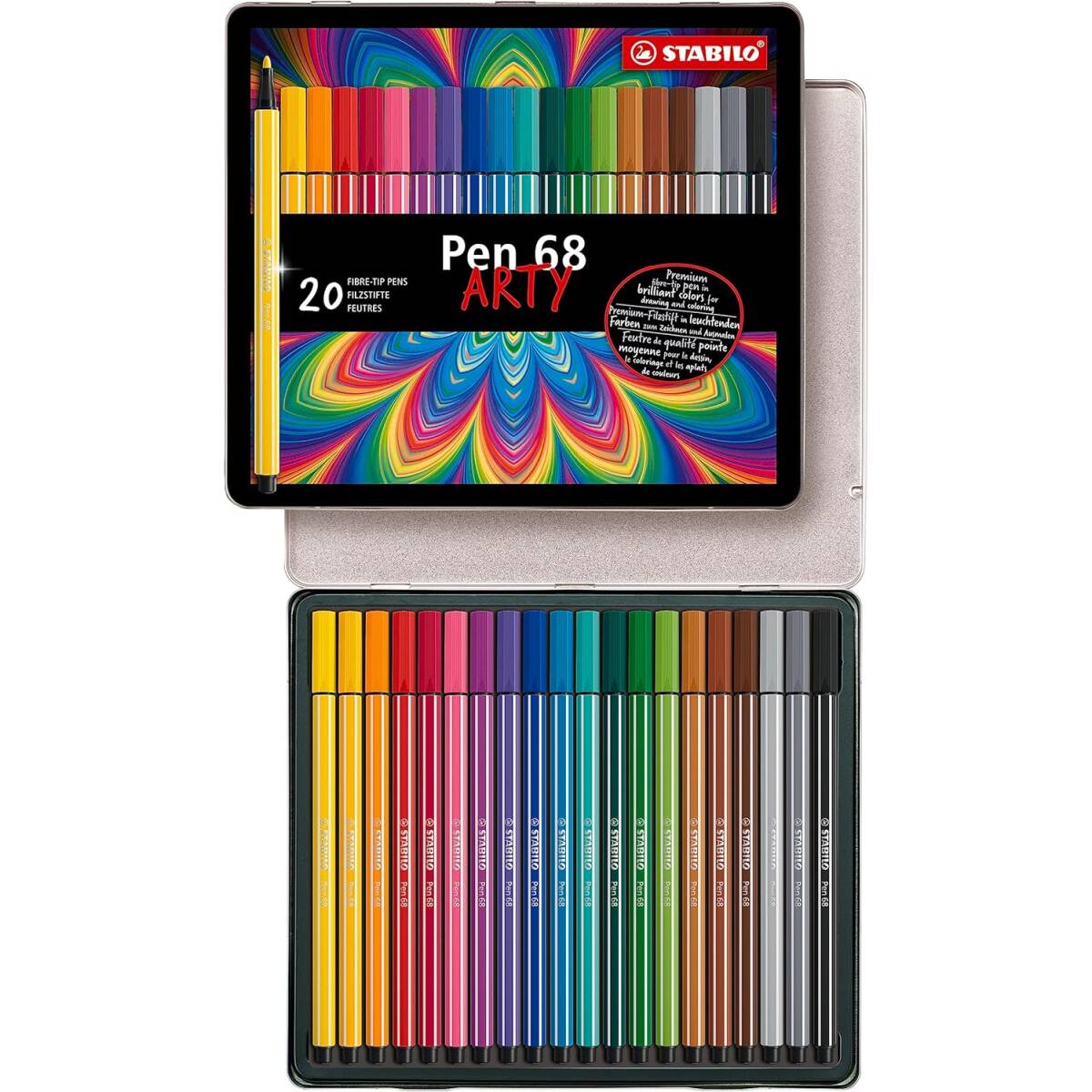 PENNARELLO STABILO PEN 68 20 COL ASS.