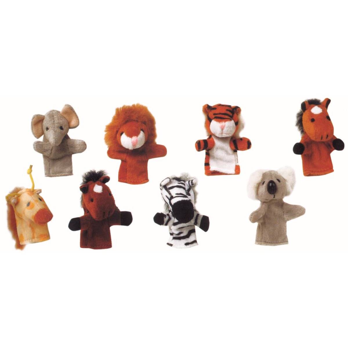 BURATTINI DITA 8 ANIMALI