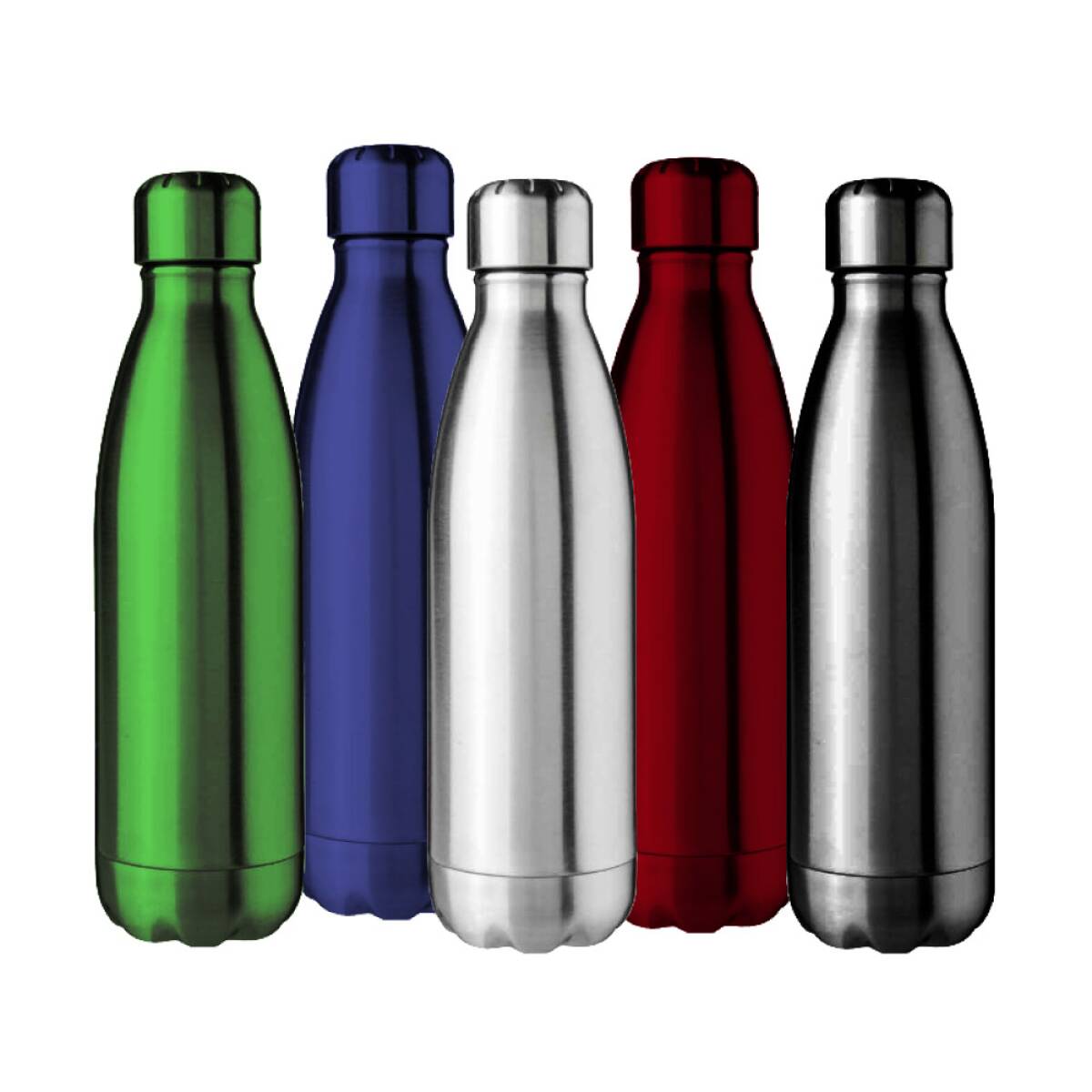 BORRACCIA ACCIAIO 650 ML. ARGENTO