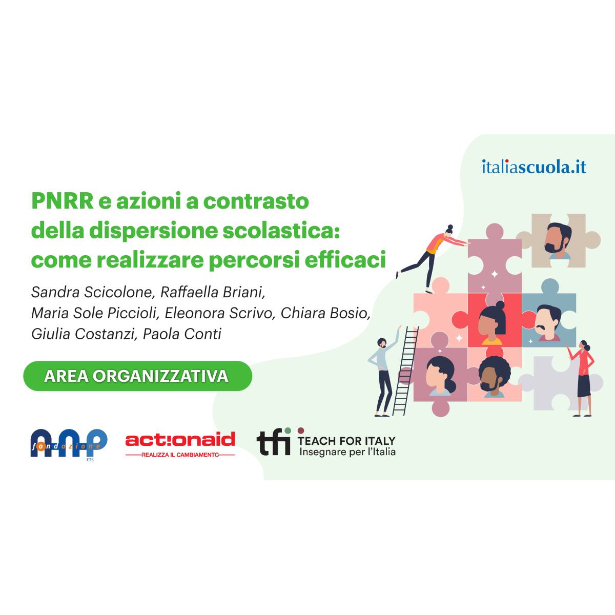 PNRR e azioni a contrasto della dispersione scolas