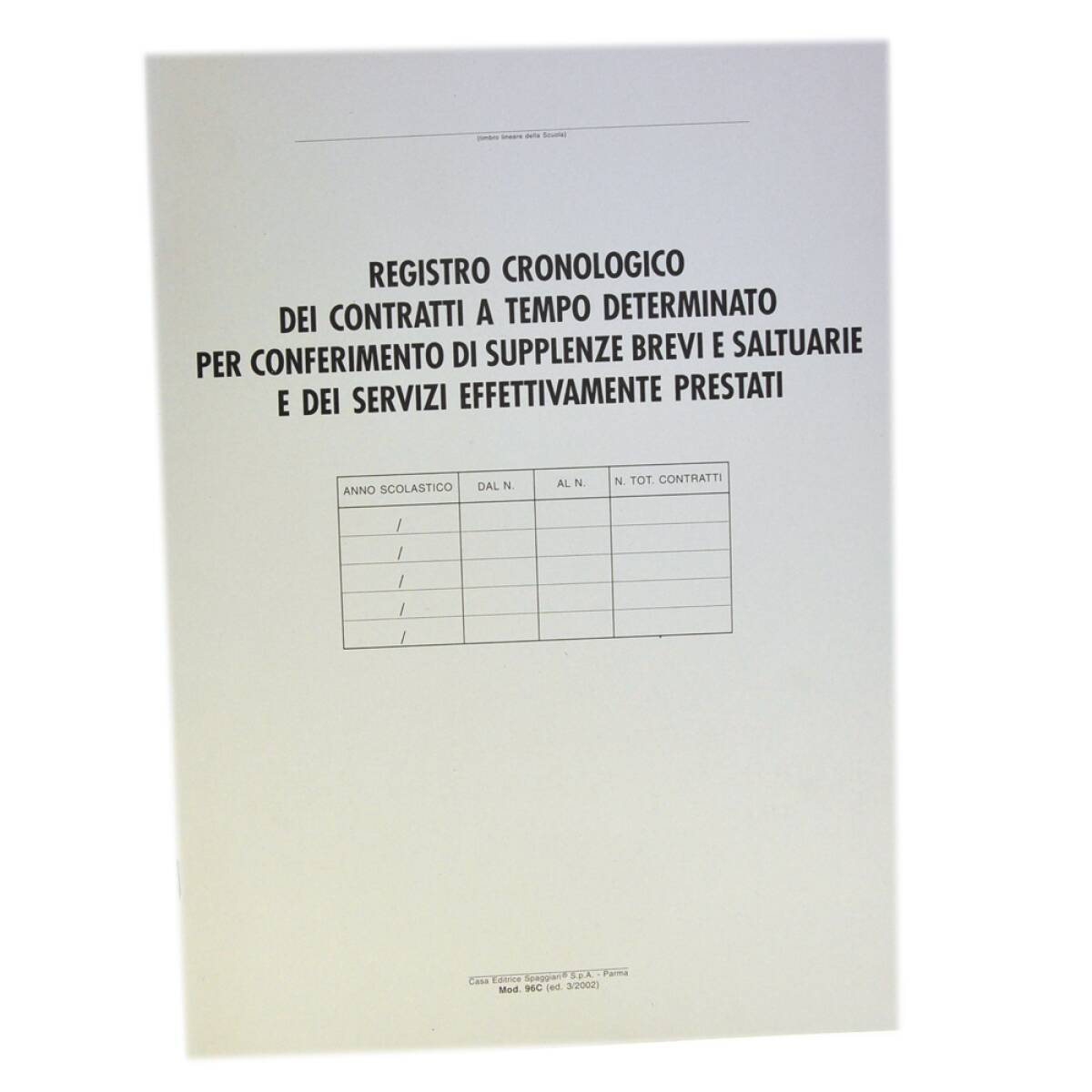 REG.CRONOLOG.CONTR.TEMPO DETERM.