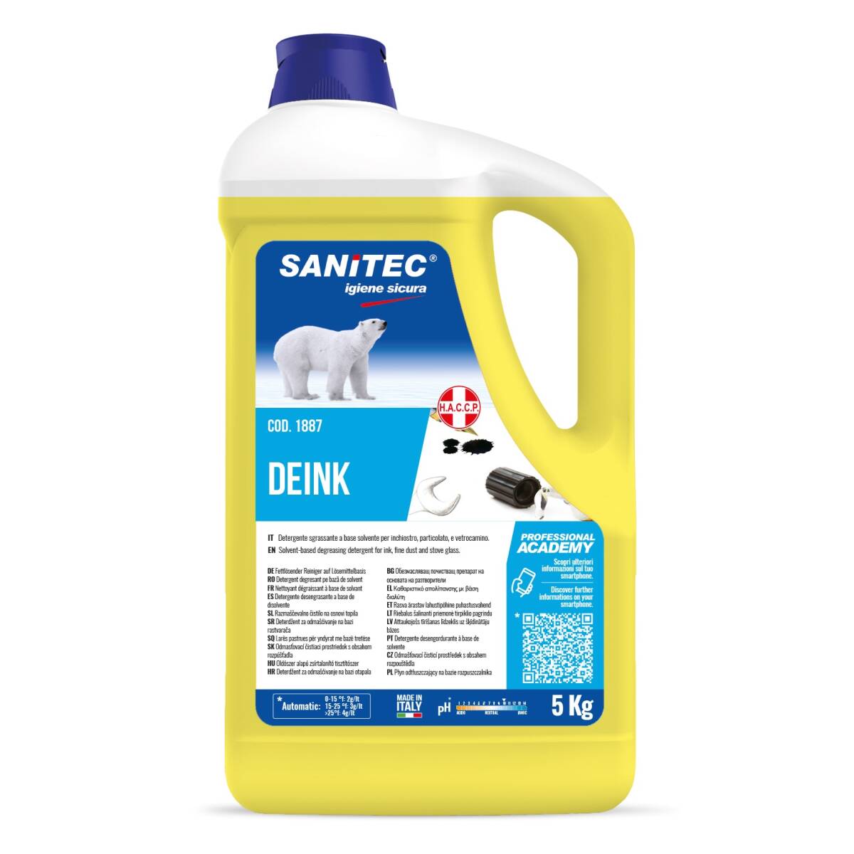DEINK DETERSOLVENTE  5 KG