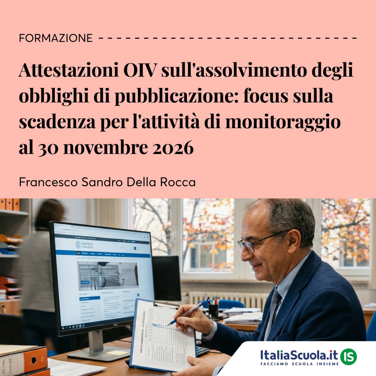 Attestazioni OIV scadenza monitoraggio - live