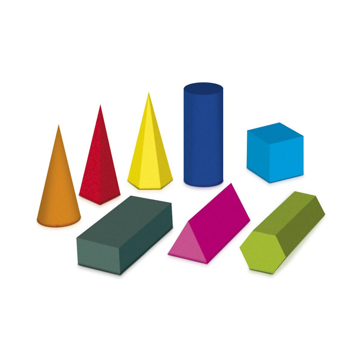 TAVOLE SOLIDI GEOMETRICI 8PZ.